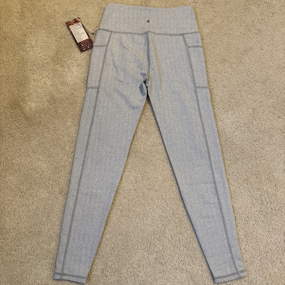NWT Kyodan Outdoor Leggings Running Athletic Performance Pants Women's Size XS - Picture 5 of 6